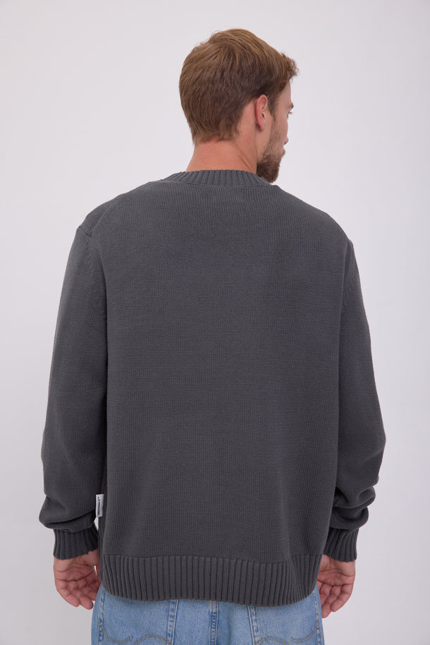 Product SWEATER FREDERIKSBERG - Iron Gate - Image 2