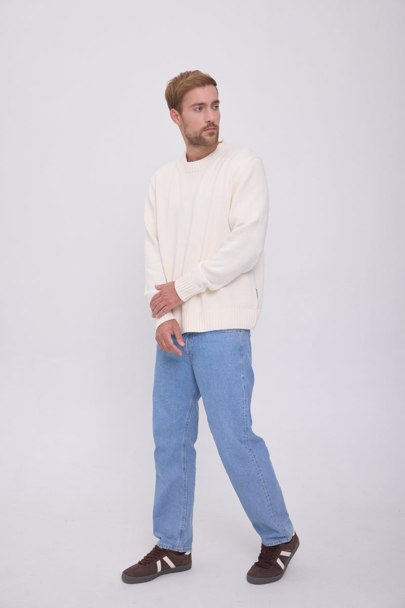 SWEATER WIDE TEJIDO FREDERIKSBERG - Sea Salt