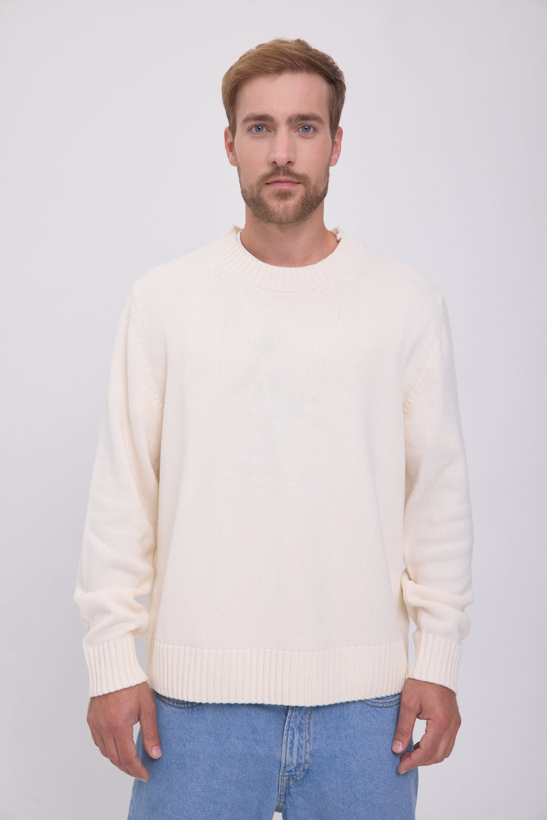SWEATER WIDE TEJIDO FREDERIKSBERG - Sea Salt