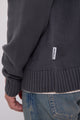 SWEATER WIDE TEJIDO CON CIERRE FREDERIKSBERG - Iron Gate