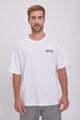POLERA SALON - Bright White Print:FLOWER POT