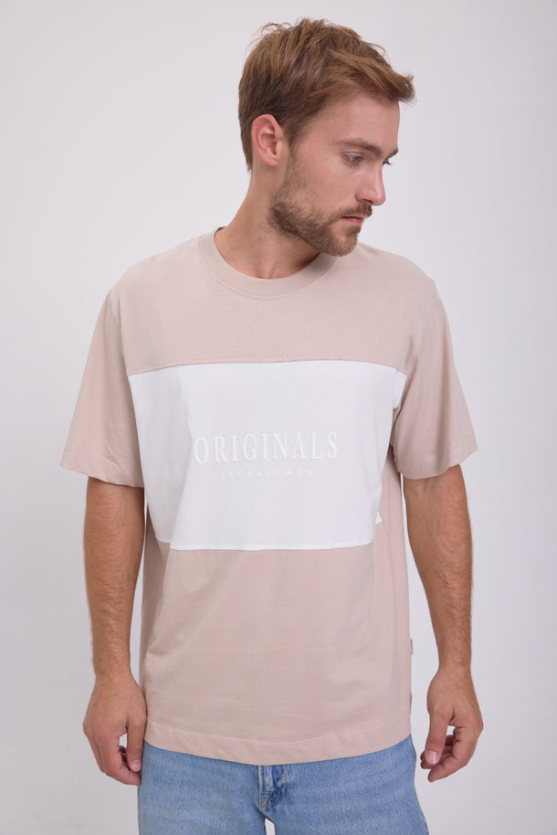 Product POLERA FREDERIKSBERG MARGATE - Moonbeam Detail:WHITE BLOCKING - Image 4