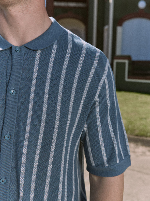 Product POLO EMIL-Oceanview Stripes:w. Cloud Dancer stripes - Image 3