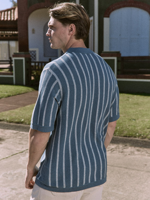 Product POLO EMIL-Oceanview Stripes:w. Cloud Dancer stripes - Image 5
