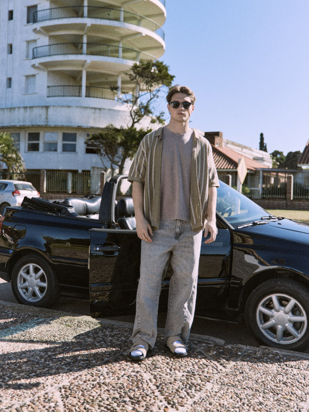 Product POLO EMIL-Coriander Stripes:w. Cloud Dancer stripes - Image 4