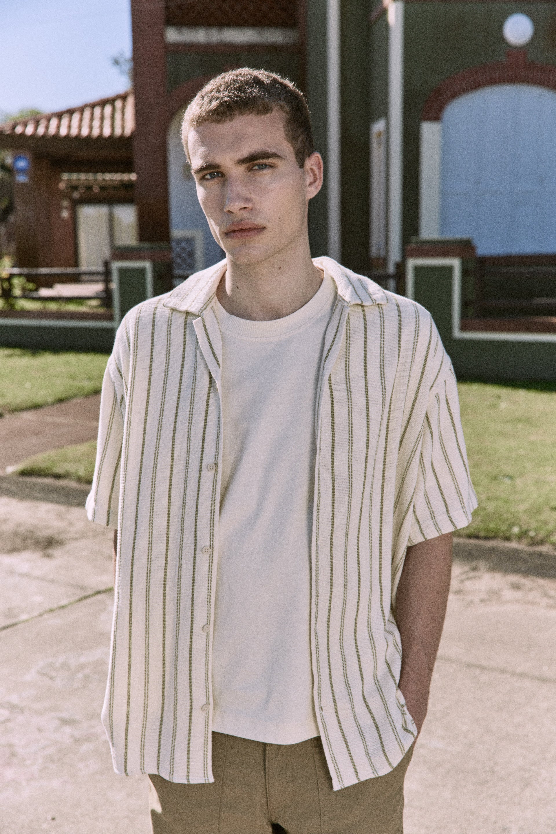 CAMISA RESORT COBA-Cedar