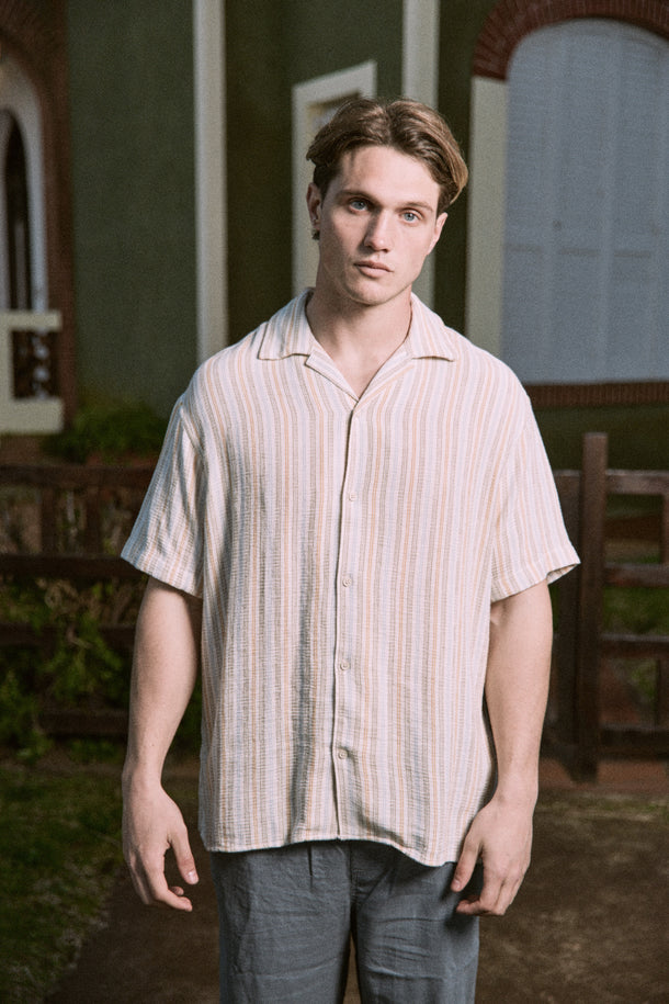 Product CAMISA RESORT COBA-Golden Apricot - Image 1