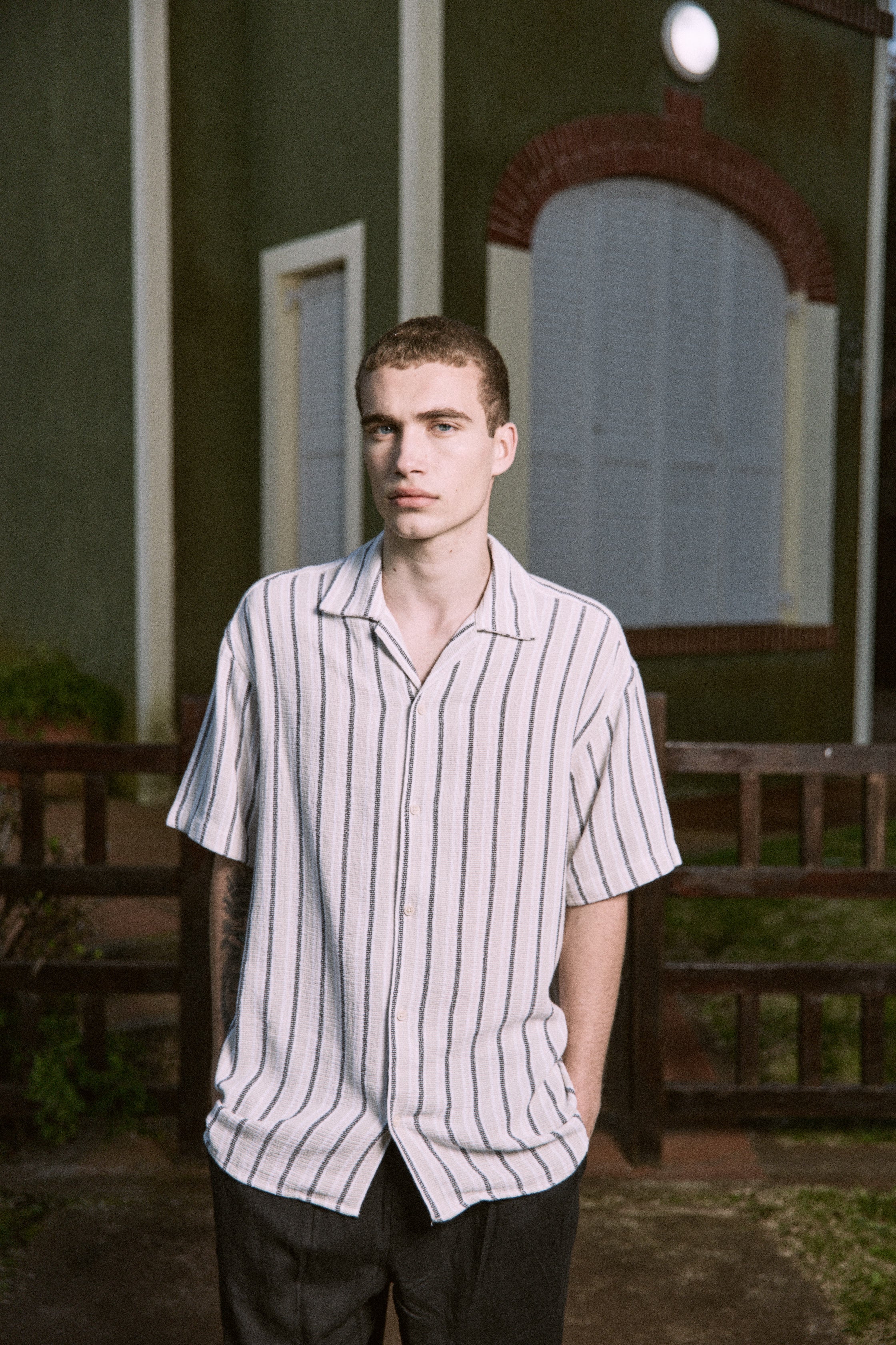 CAMISA RESORT COBA-Celadon Tint