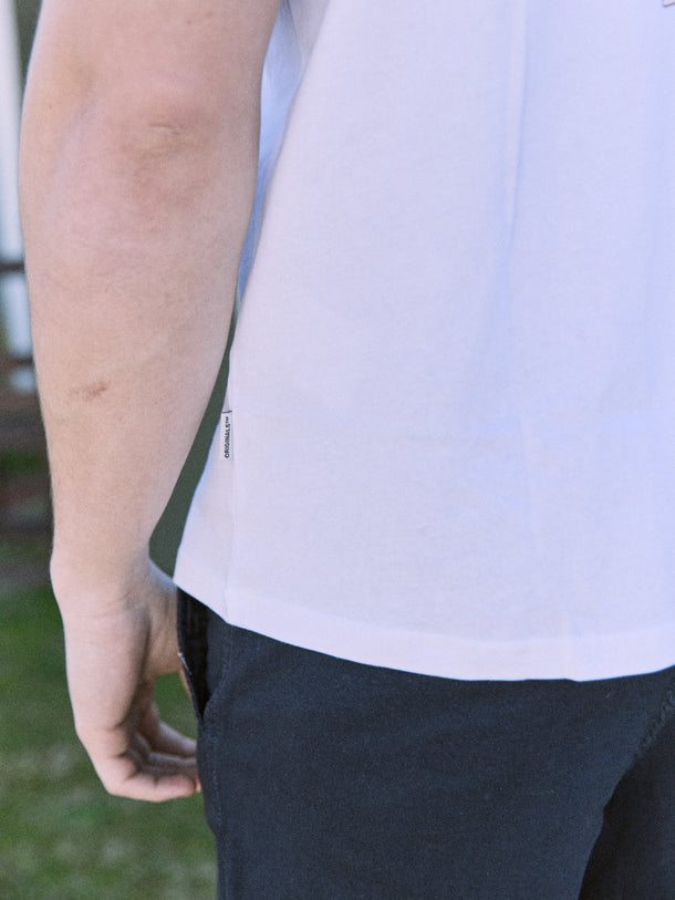 Product POLERA SPLIT PAINTING - Bright White - Image 4