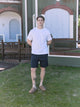 POLERA SPLIT PAINTING - Bright White
