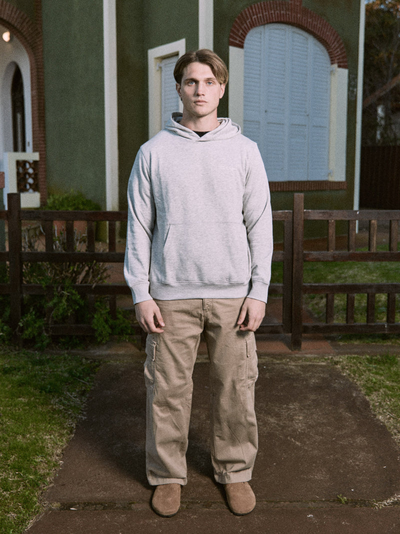 POLERÓN LUDE - Light Grey Melange Detail:NEW LGM