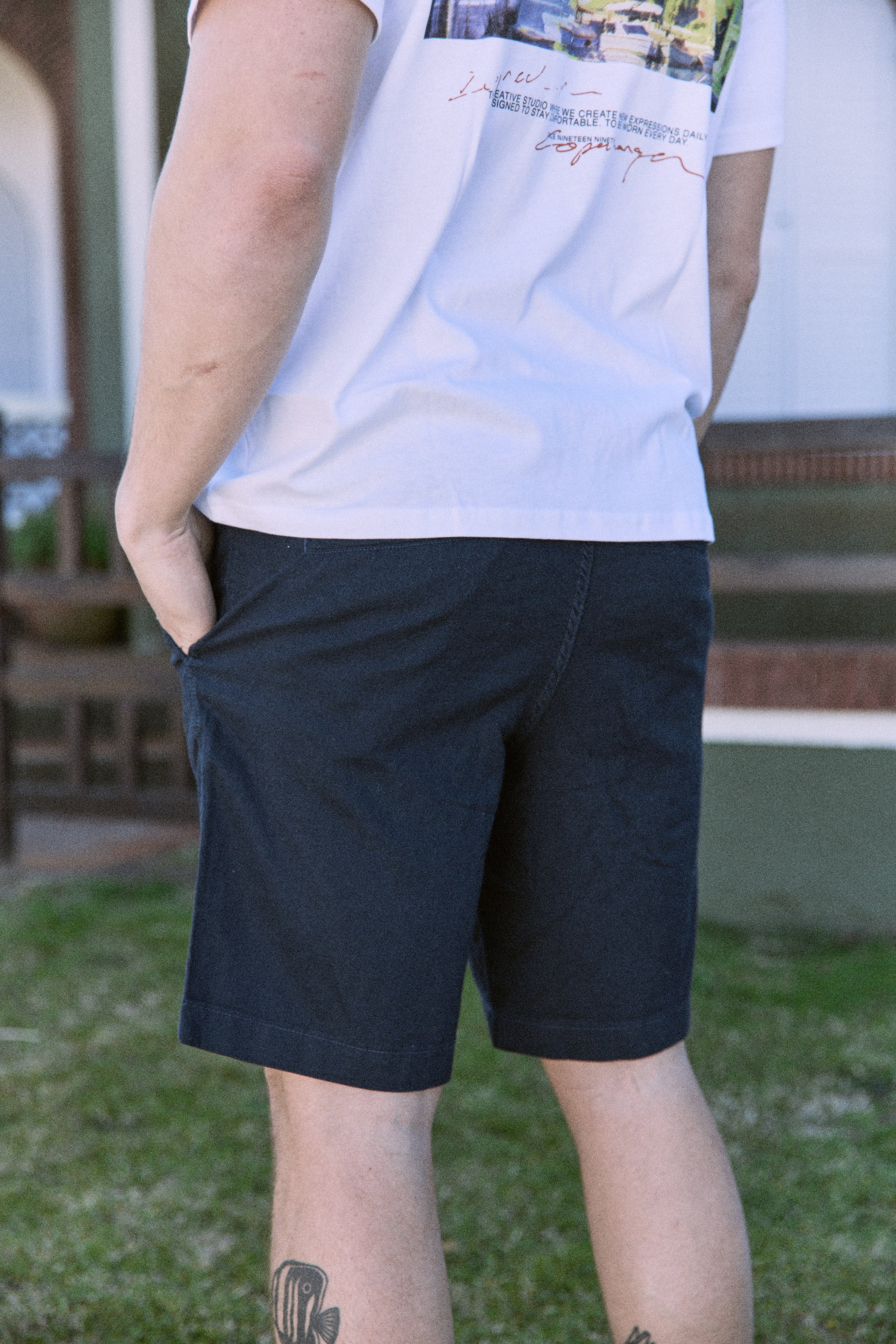 SHORT DE LINO JAIDEN - Dark Navy