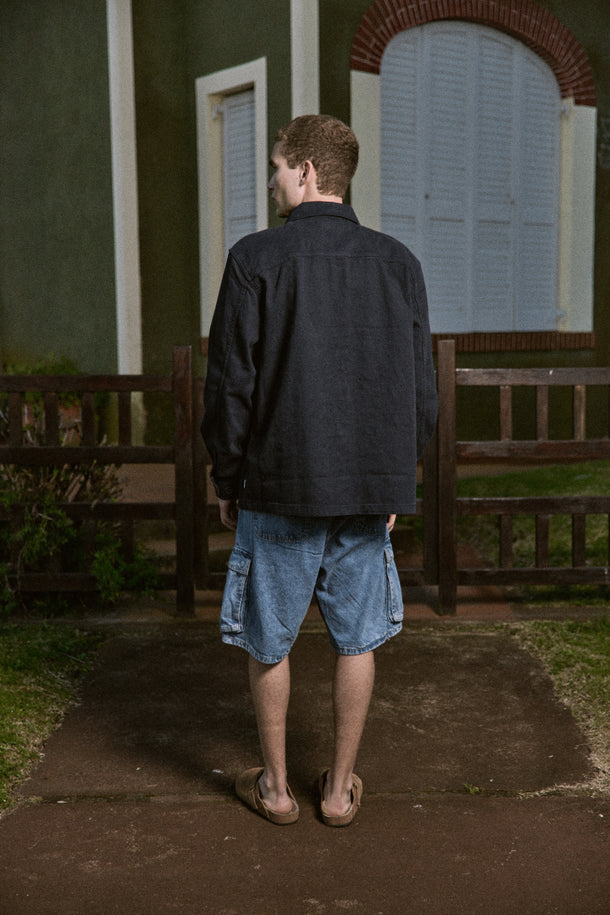 Product SOBRECAMISA WORKER DERRY-Dark Navy - Image 3