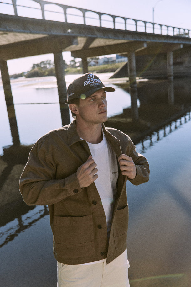 Product SOBRECAMISA WORKER DERRY-Shitake - Image 4