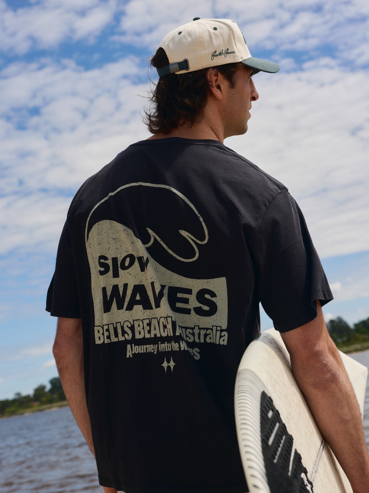 POLERA SLOW WAVES-Black