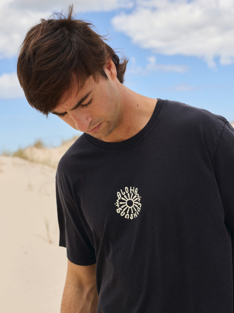 POLERA WAVES BREAK POINT-Black