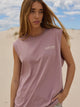 POLERA SIN MANGAS RIPTIDE WAVES-Deauville Mauve