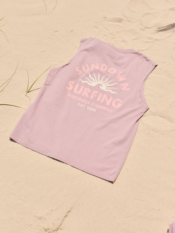 Product POLERA SIN MANGAS RIPTIDE WAVES-Deauville Mauve - Image 4