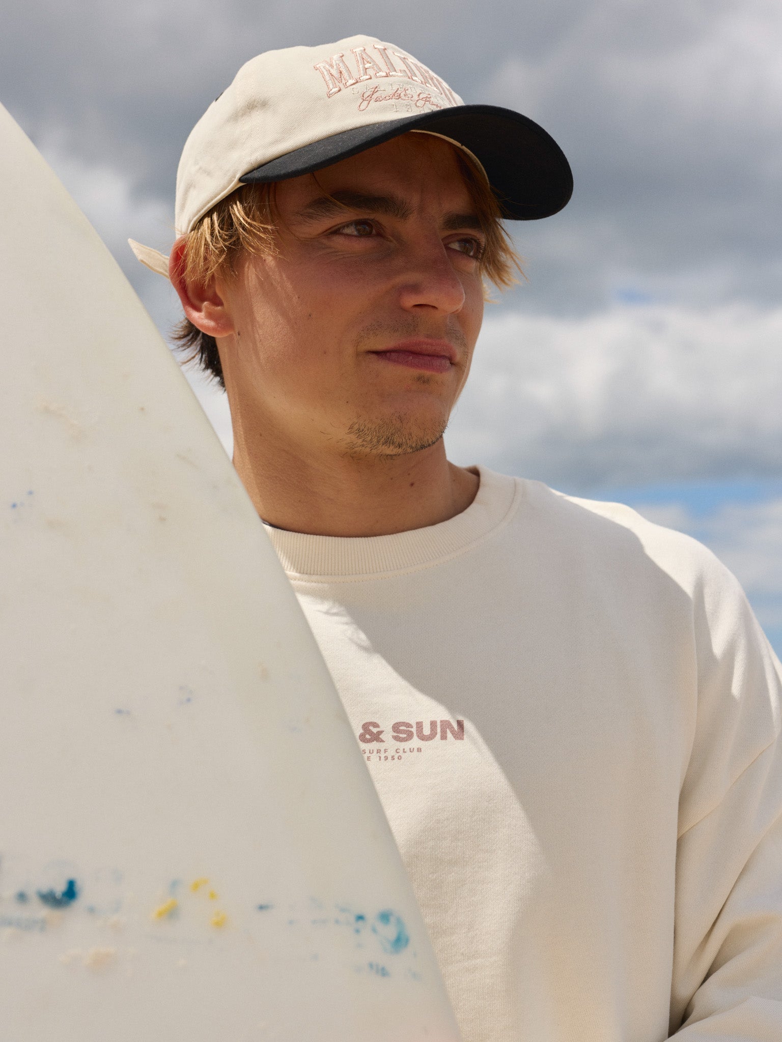 POLERÓN SURFS UP WAVES-Antique White