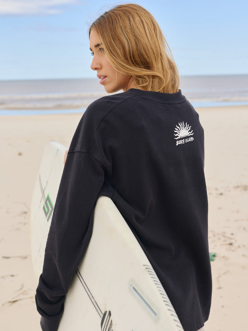 POLERÓN SURFS UP WAVES-Black Onyx