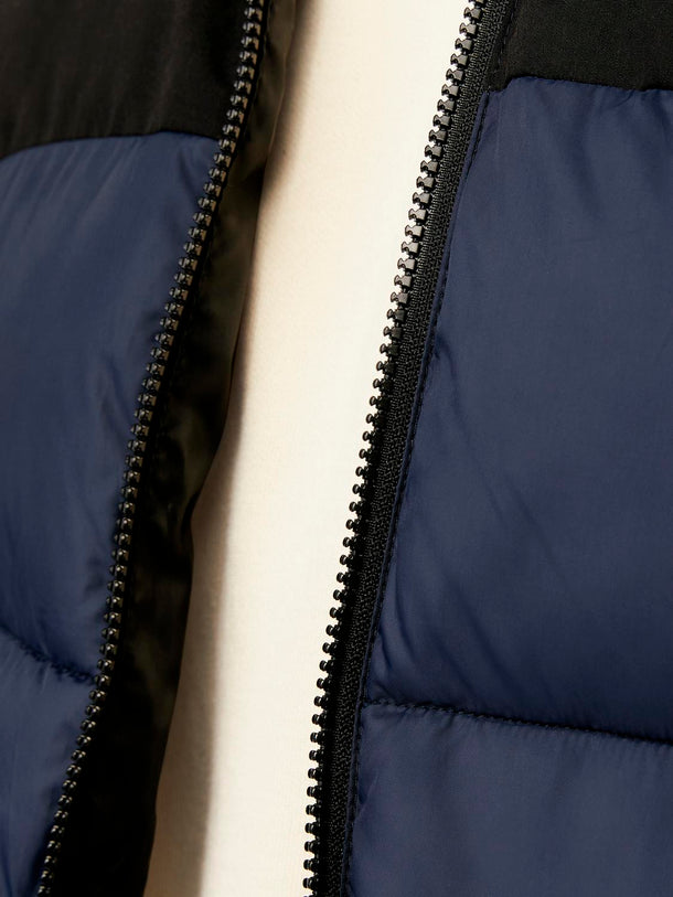 Product CHALECO MOON - Navy Blazer Detail:BLOCKING - Image 3
