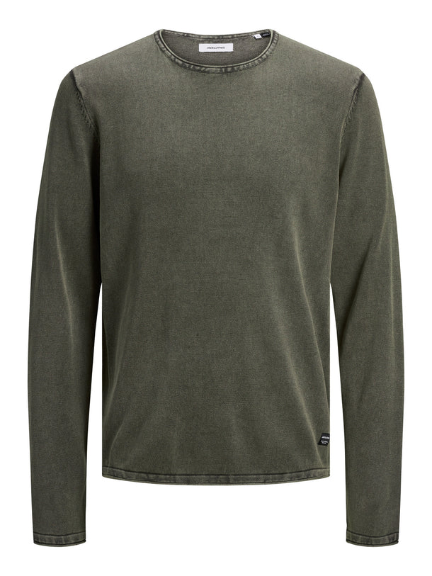 Product SWEATER LEO - Dusty Olive - Image 1