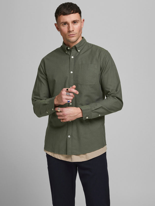 Product CAMISA CLASSIC OXFORD - Forest Night Fit:SLIM FIT - Image 5