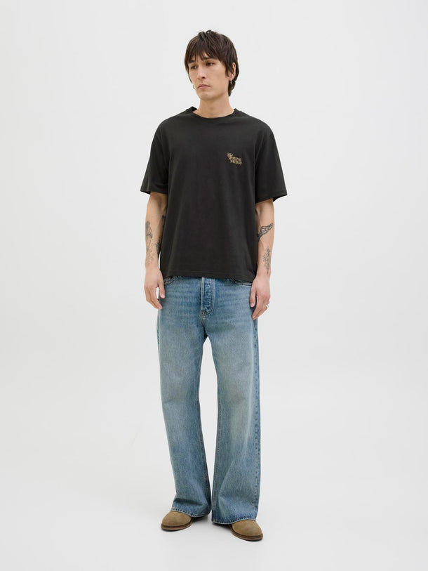 Product POLERA LOOSE ESTAMPADA HYDRA-Black - Image 2