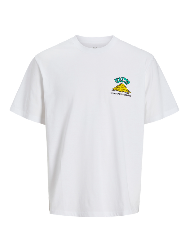 Product POLERA BIGWIG - Bright White Print:FILTHY RICH - Image 2