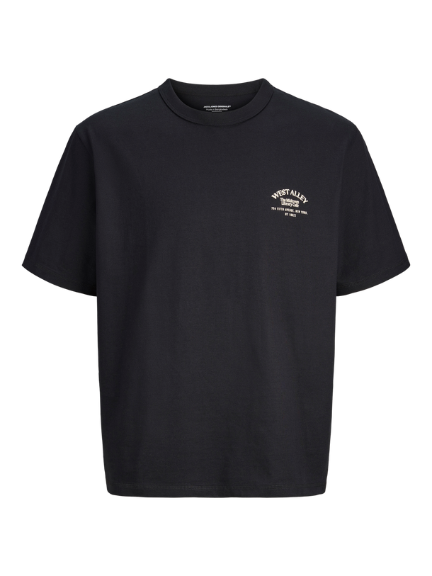 Product POLERA LOOSE ESTAMPADA BEDFORD - Black - Image 1
