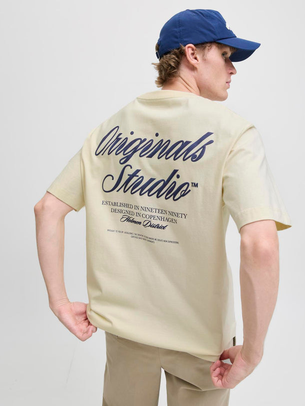 Product POLERA LOOSE ESTAMPADA NORREBRO-Antique White - Image 3