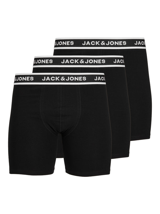 Product PACK 3 BOXERS SOLID CLÁSICOS - Black Pack:Black - Black - Image 1