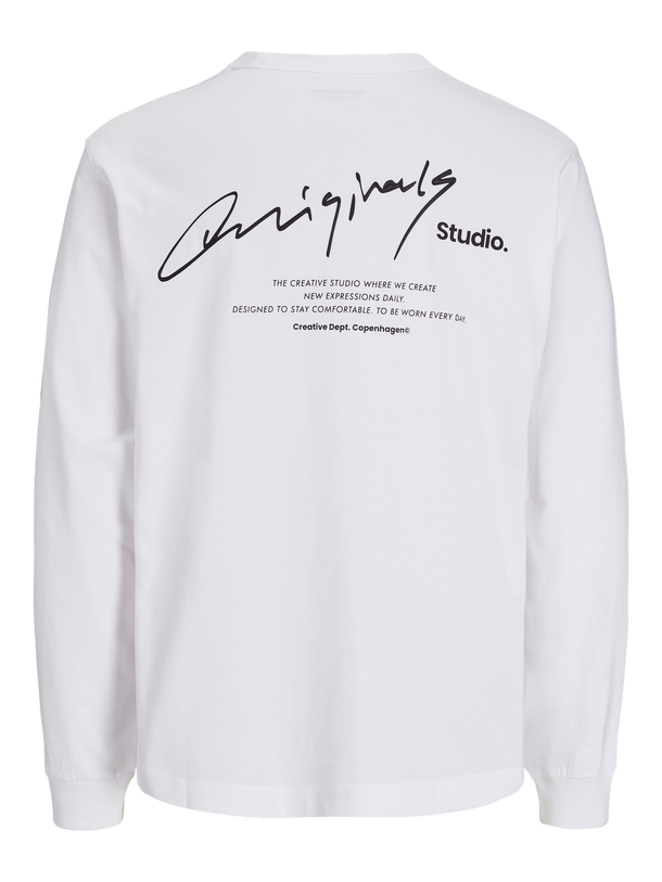 Product POLERA MANCHESTER SCRIPT - Bright White - Image 2