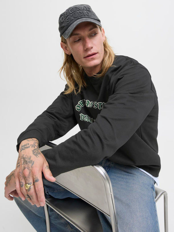 Product POLERÓN LOOSE ESTAMPADO MEADOW-Black - Image 3