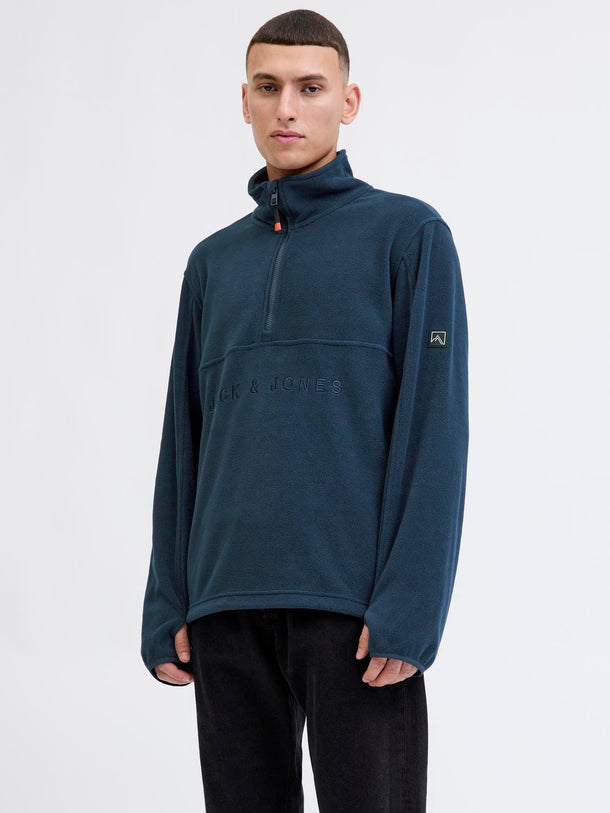 Product SKI CHAQUETA POLAR ALPES-Navy Blazer Detail:JJ PRINT - Image 1
