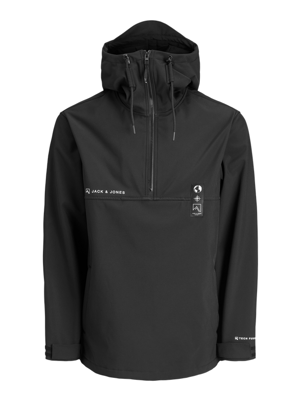 Product SKI CHAQUETA ANORAK TÉCNICA AURIS-Black Beauty Detail:JJ BRANDING - Image 6