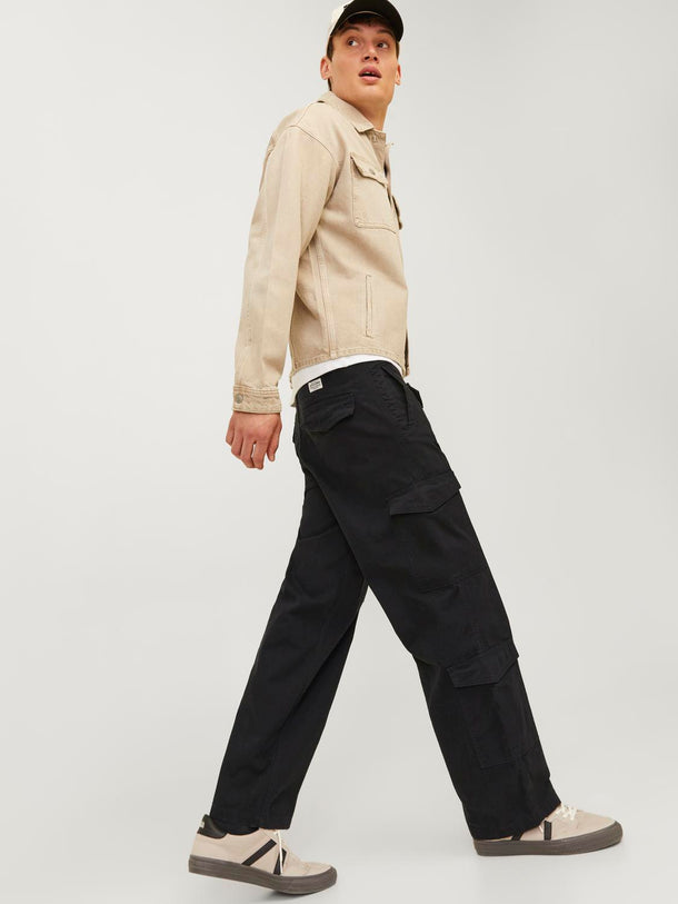 Product PANTALÓN CARGO BILL - Black - Image 3