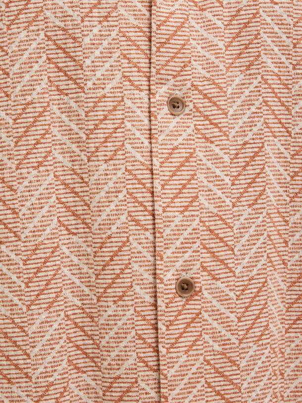 Product CAMISA RELAXED ESTAMPADA VINCENT-Bombay Brown Fit:RELAXED FIT - Image 6