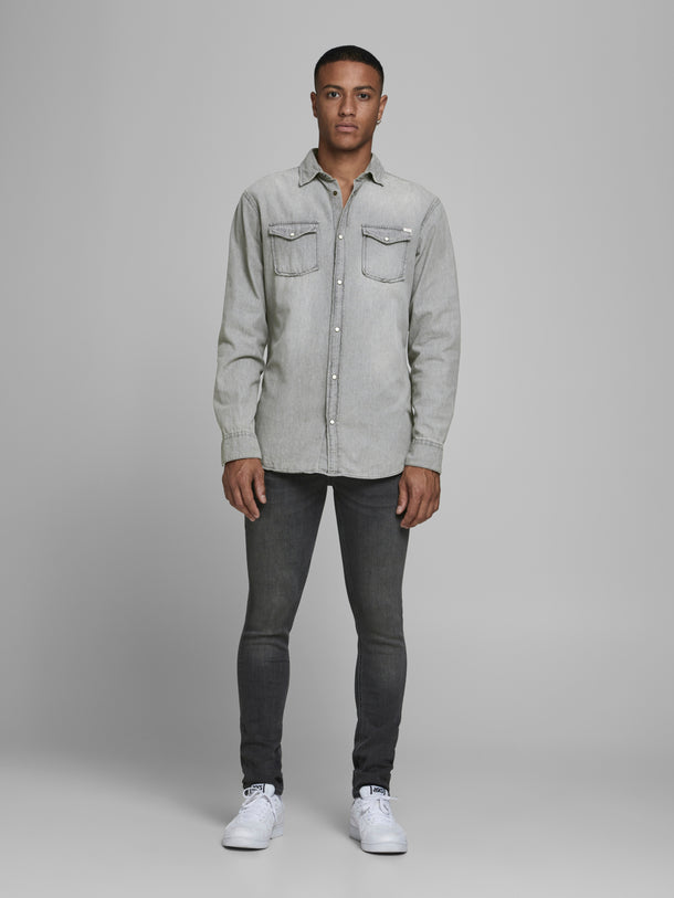 Product CAMISA SHERIDAN - Light Grey Denim Fit:Slim - Image 7