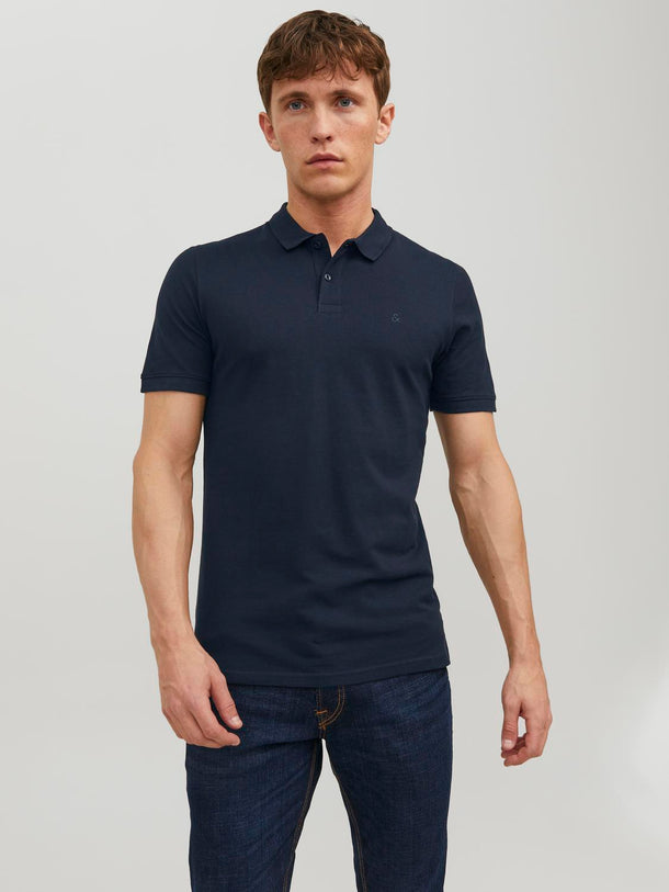 Product POLERA POLO BASIC-Navy Blazer Detail:SLIM FIT - Image 3