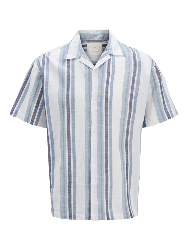 Product CAMISA LOOSE RESORT DE LINO SUMMER - Ashley Blue Fit:RELAXED FIT - Image 11