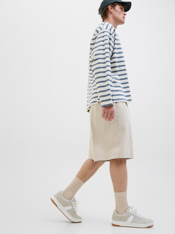 Product SHORT CHINO PORTER-Silver Lining - Image 5