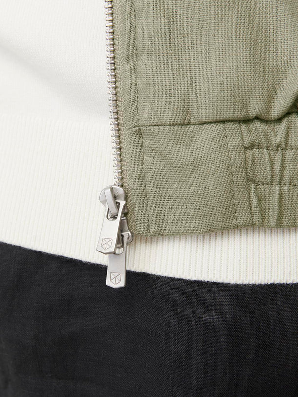 Product CHAQUETA DE LINO LEISTER-Vetiver - Image 2