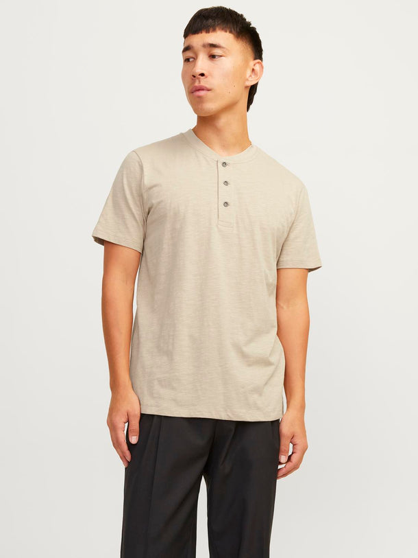 Product POLERA HENLEY-Sand - Image 1