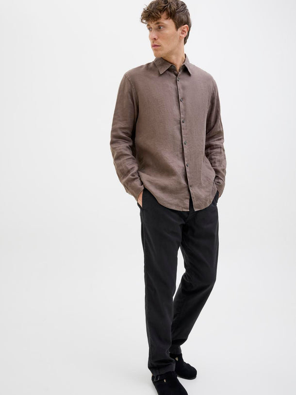 Product PANTALÓN DE LINO JOGGER KANE-Black - Image 5