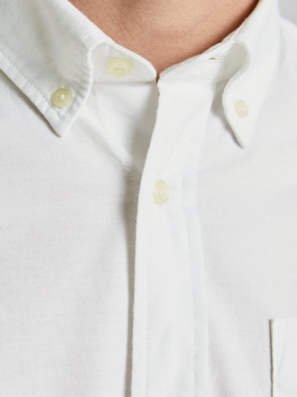 Product CAMISA OXFORD CLÁSICA - White Fit:SLIM FIT - Image 2