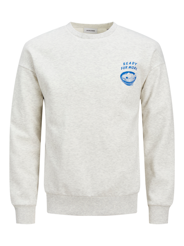 Product POLERÓN WIDE ESTAMPADO CHARGE - White Melange - Image 5
