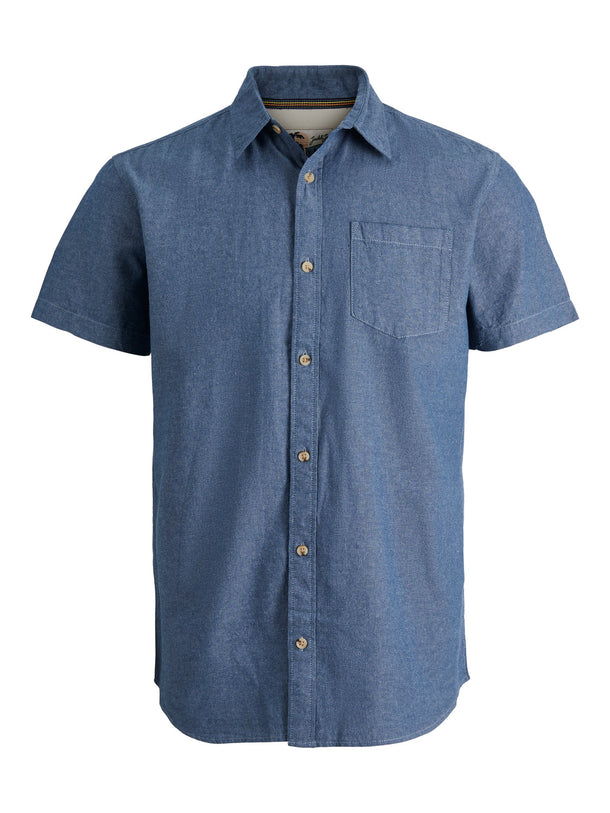 Product CAMISA BOBBY LIGERA EFECTO LINO - Bluefin - Image 1