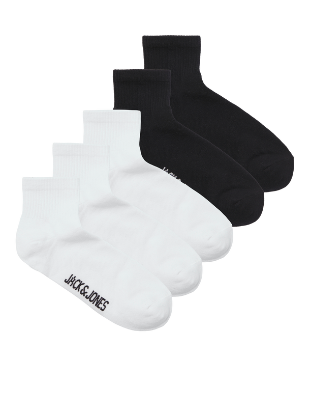 Product MEDIAS PACK LEON - White Pack:Black - White - Black - White - Image 1