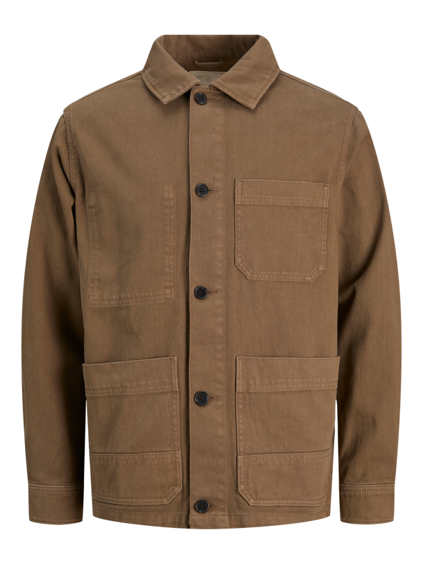 Product SOBRECAMISA WORKER DERRY-Shitake - Image 1
